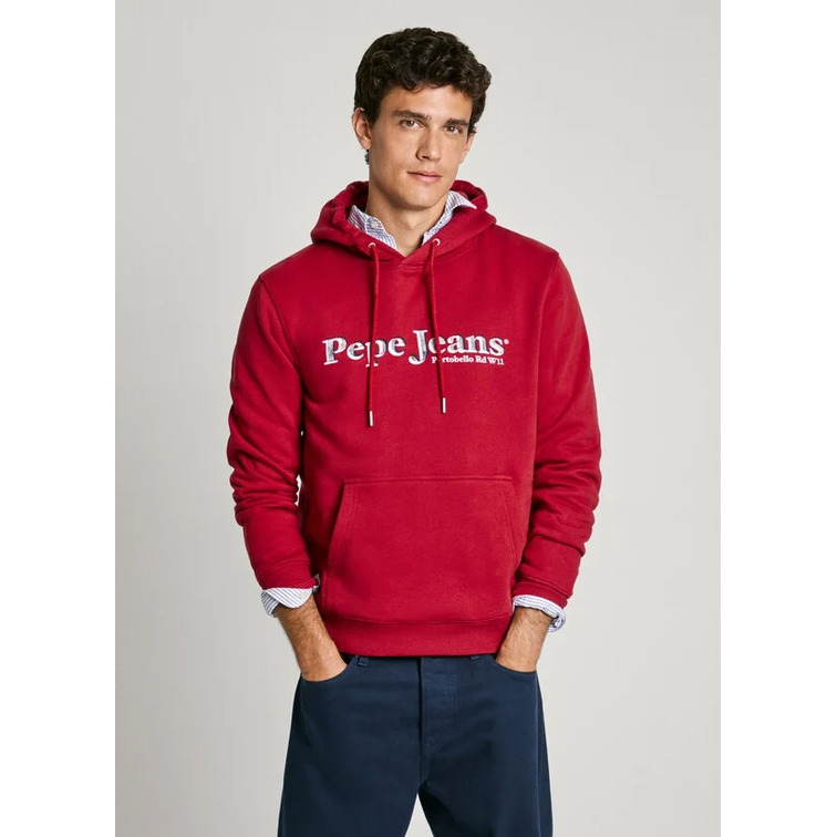SUDADERA CON CAPUCHA FIT REGULAR HOMBRE PEPE JEANS