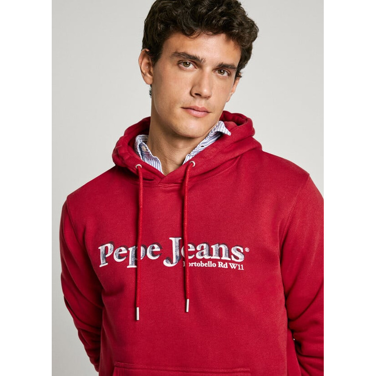 SUDADERA CON CAPUCHA FIT REGULAR HOMBRE PEPE JEANS