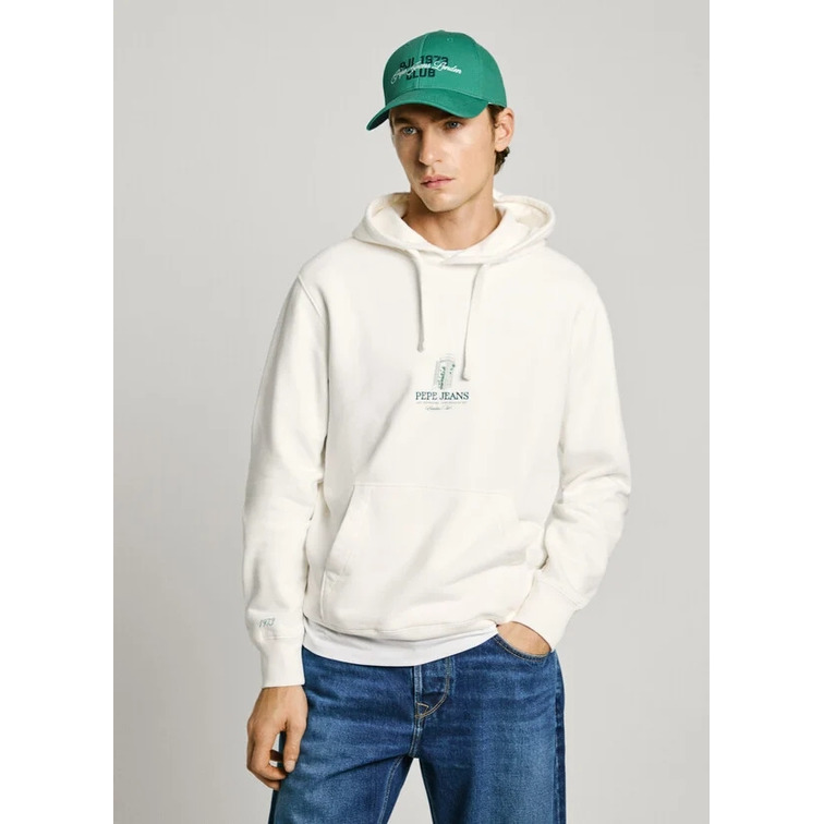 SUDADERA CON CAPUCHA HOMBRE PEPE JEANS FIT HOLGADO