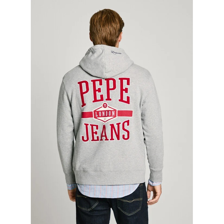 SUDADERA CON CAPUCHA HOMBRE PEPE JEANS FIT REGULAR