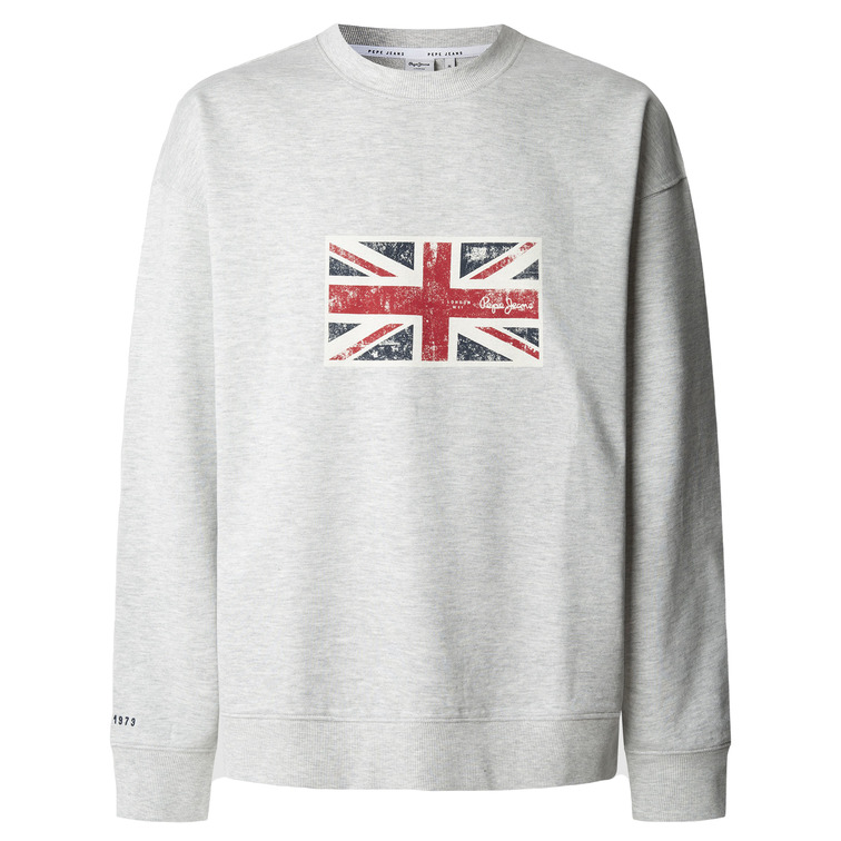 SUDADERA HOMBRE PEPE JEANS BANDERA ESTAMPADA