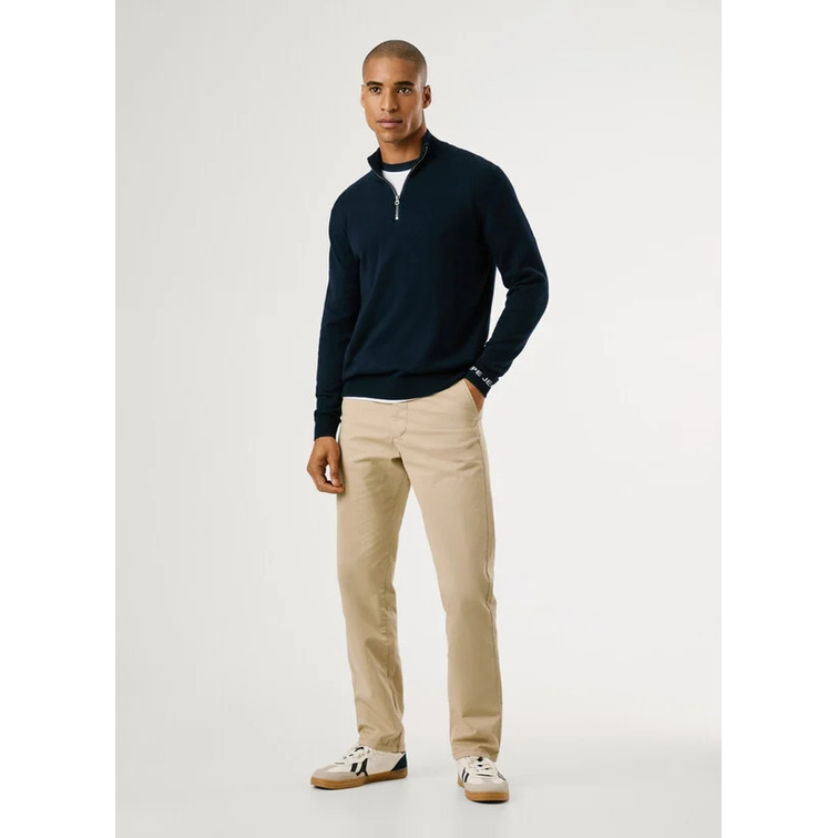 JERSEY HOMBRE  PEPE JEANS ANDRE MOCK ZIPPER