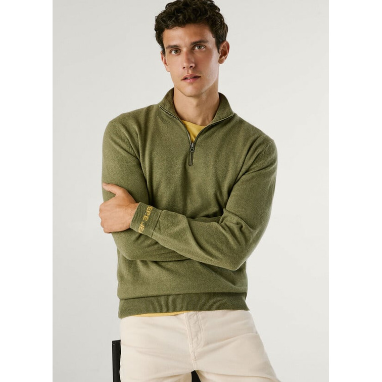 JERSEY HOMBRE  PEPE JEANS ANDRE MOCK ZIPPER