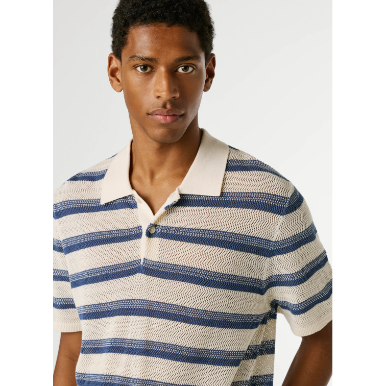 POLO DE PUNTO HOMBRE PEPE JEANS CON RAYAS