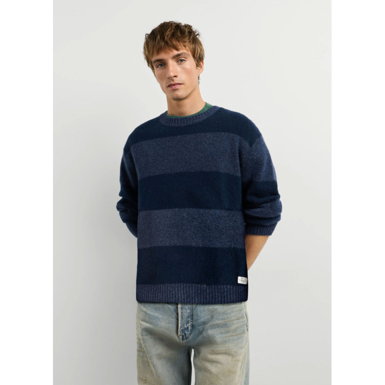 JERSEY PUNTO CUELLO REDONDO HOMBRE PEPE JEANS FIT CASUAL