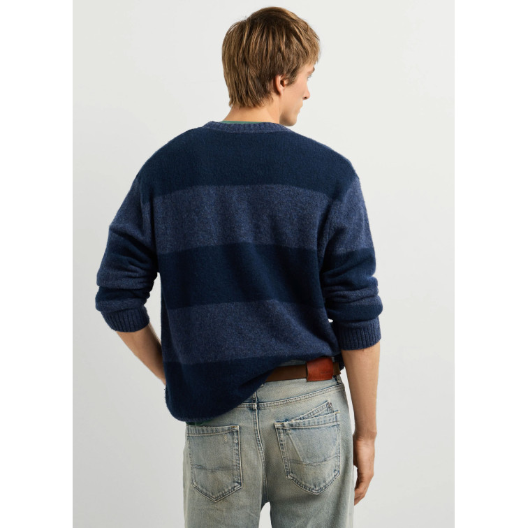 JERSEY PUNTO CUELLO REDONDO HOMBRE PEPE JEANS FIT CASUAL
