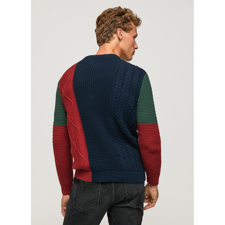 JERSEY COLOR BLOCK HOMBRE PEPE JEANS MONDAY