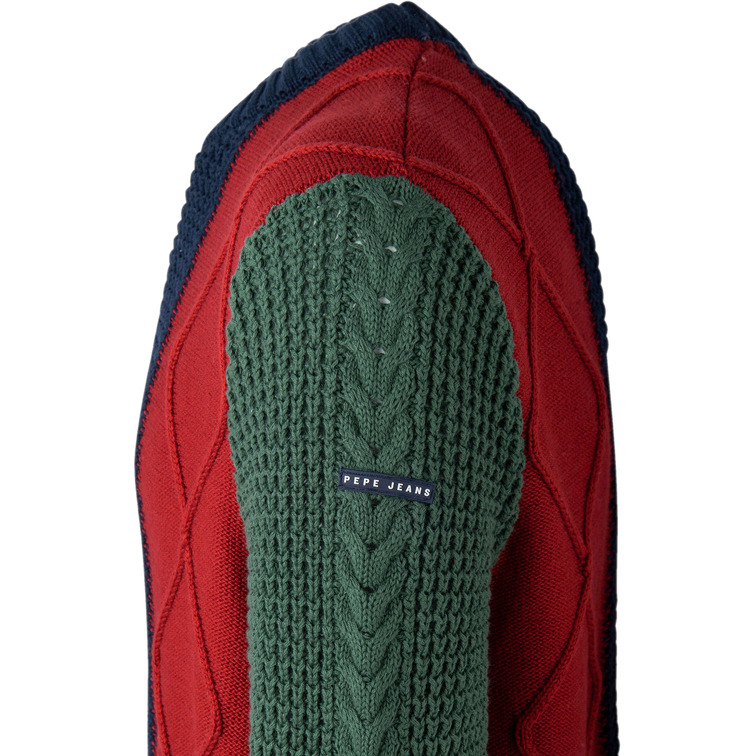 JERSEY COLOR BLOCK HOMBRE PEPE JEANS MONDAY