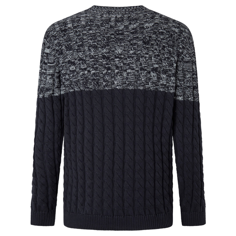 JERSEY COLORBLOCK PUNTO TRENZADO HOMBRE PEPE JEANS SETH