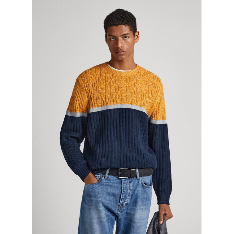 JERSEY TEJIDOS COMBINADOS HOMBRE PEPE JEANS SILVANO