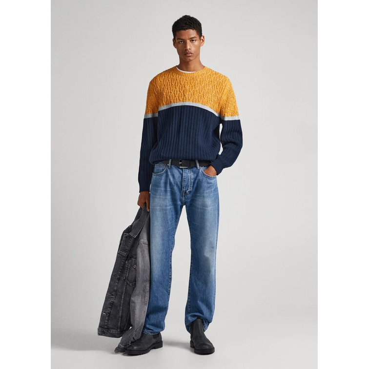 JERSEY TEJIDOS COMBINADOS HOMBRE PEPE JEANS SILVANO
