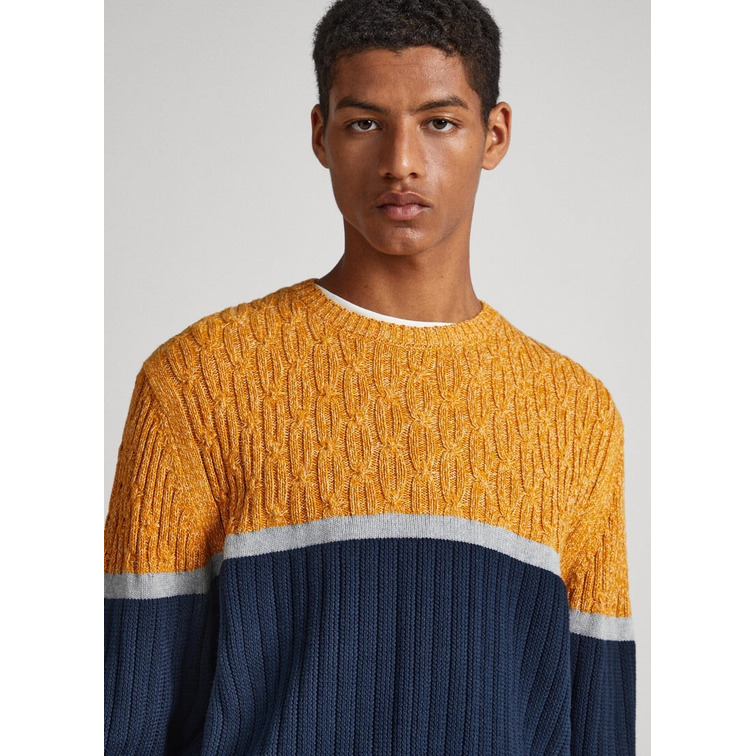 JERSEY TEJIDOS COMBINADOS HOMBRE PEPE JEANS SILVANO