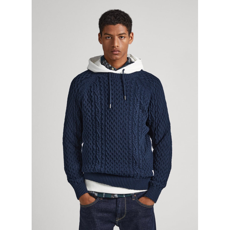 JERSEY PUNTO OCHOS CUELLO REDONDO HOMBRE PEPE JEANS SLY