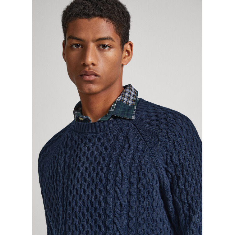 JERSEY PUNTO OCHOS CUELLO REDONDO HOMBRE PEPE JEANS SLY