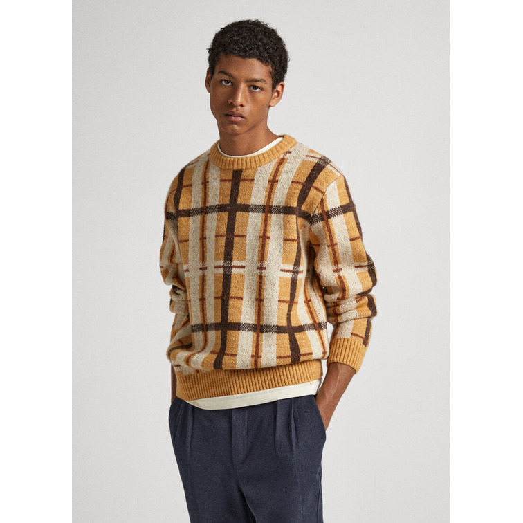 JERSEY ALGODÓN CUADROS TARTÁN HOMBRE PEPE JEANS STOCKWELL