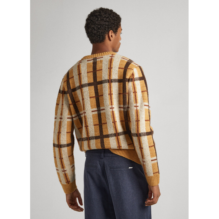 JERSEY ALGODÓN CUADROS TARTÁN HOMBRE PEPE JEANS STOCKWELL