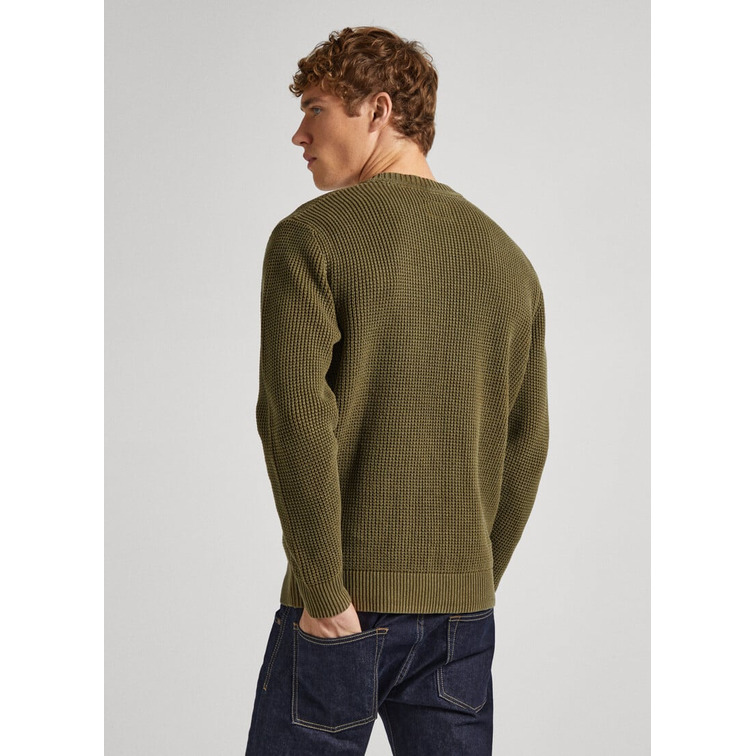 JERSEY HOMBRE PEPE JEANS PUNTO MUSGO CUELLO REDONDO