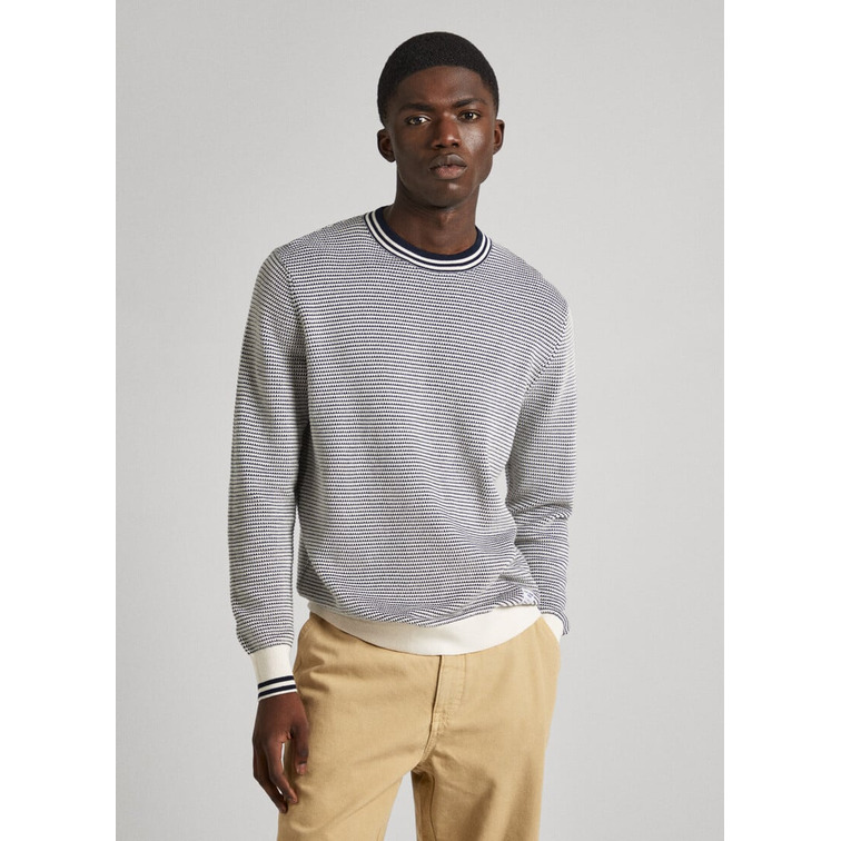JERSEY PUNTO JACQUARD BICOLOR HOMBRE PEPE JEANS