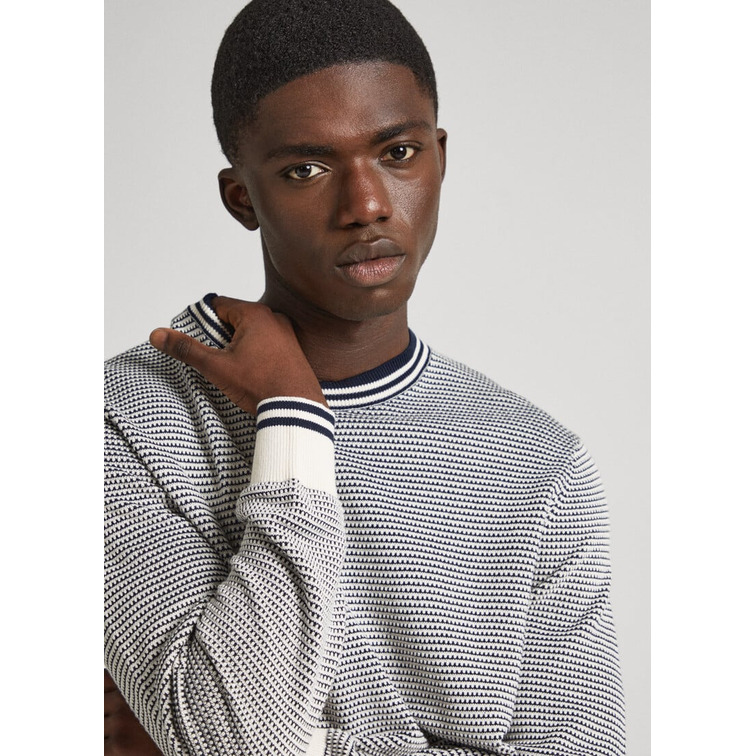 JERSEY PUNTO JACQUARD BICOLOR HOMBRE PEPE JEANS