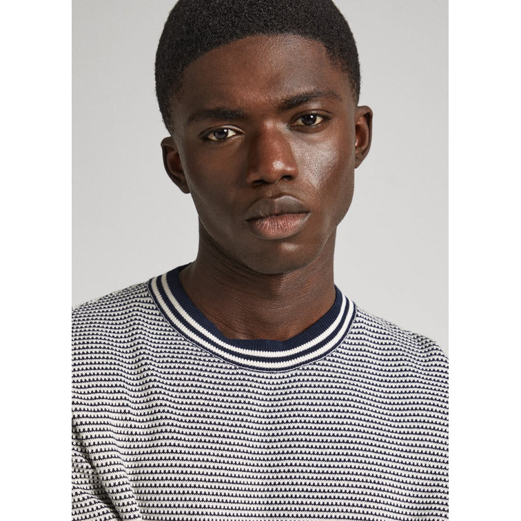 JERSEY PUNTO JACQUARD BICOLOR HOMBRE PEPE JEANS