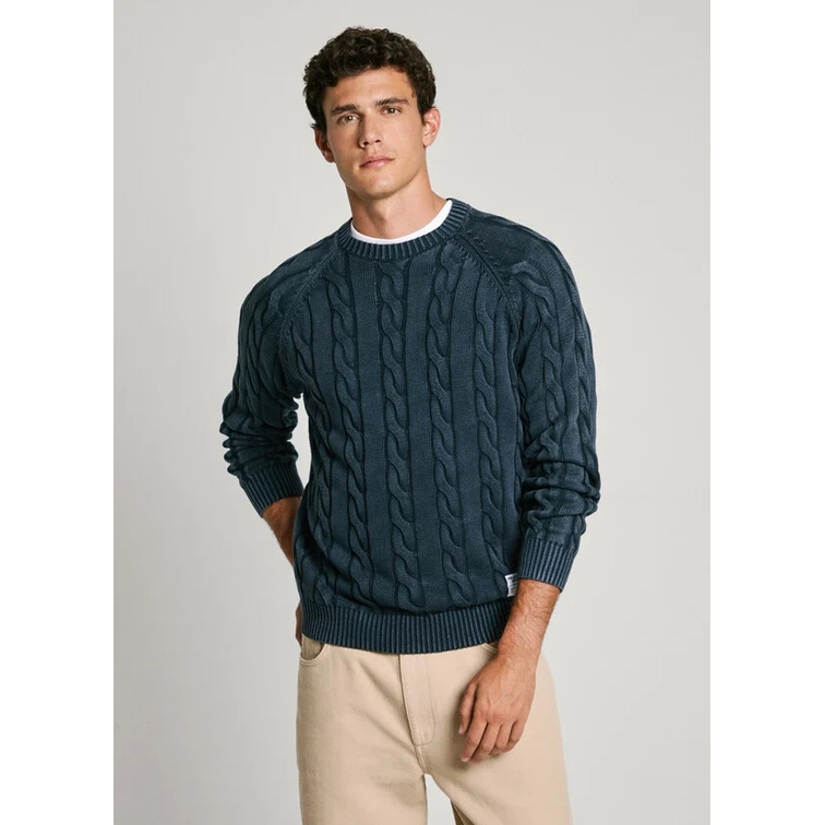 JERSEY PUNTO TRENZADO FIT REGULAR HOMBRE PEPE JEANS