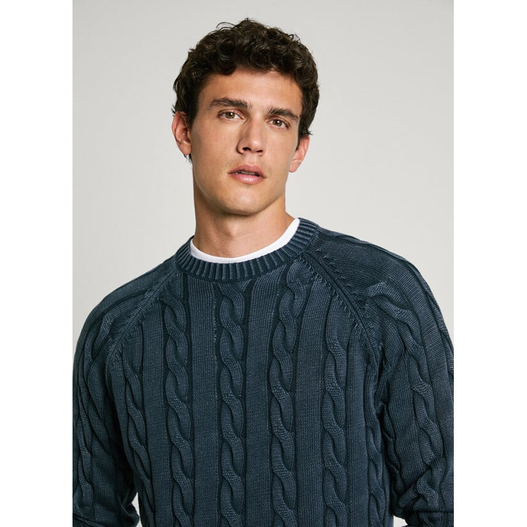 JERSEY PUNTO TRENZADO FIT REGULAR HOMBRE PEPE JEANS