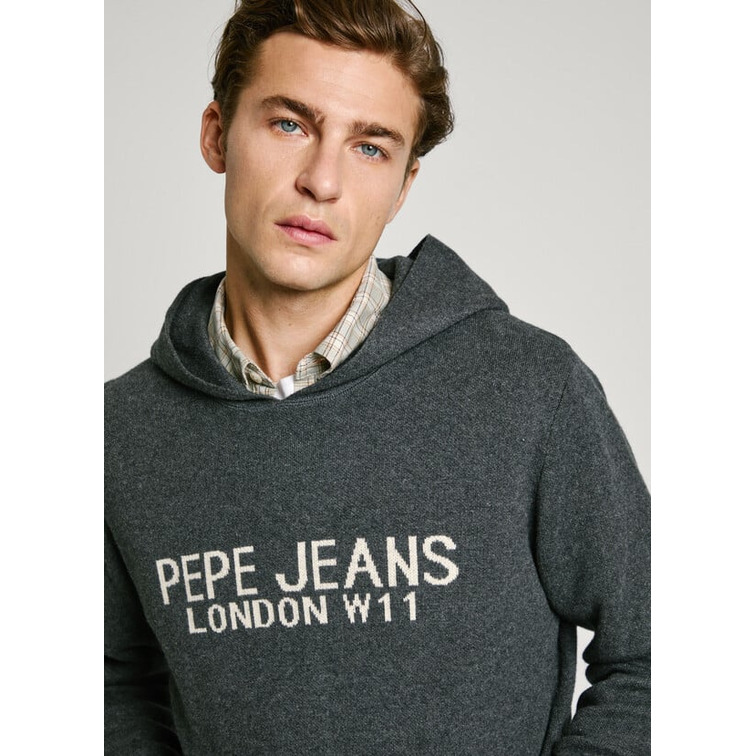 JERSEY CON CAPUCHA HOMBRE PEPE JEANS FIT REGULAR
