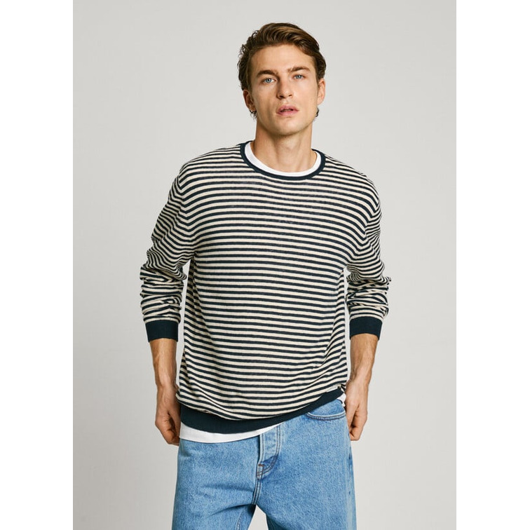 JERSEY DE PUNTO HOMBRE PEPE JEANS A RAYAS FIT REGULAR