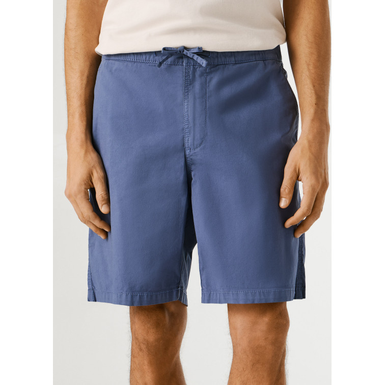 PANTALÓN CORTO HOMBRE  PEPE JEANS RELAXED PULL ON POPLIN SHORT