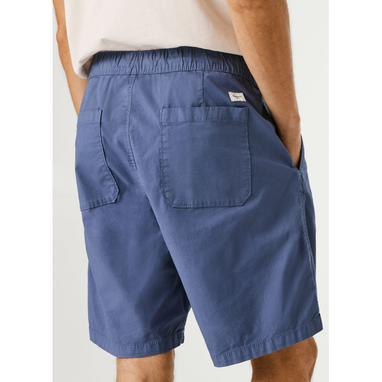PANTALÓN CORTO HOMBRE  PEPE JEANS RELAXED PULL ON POPLIN SHORT