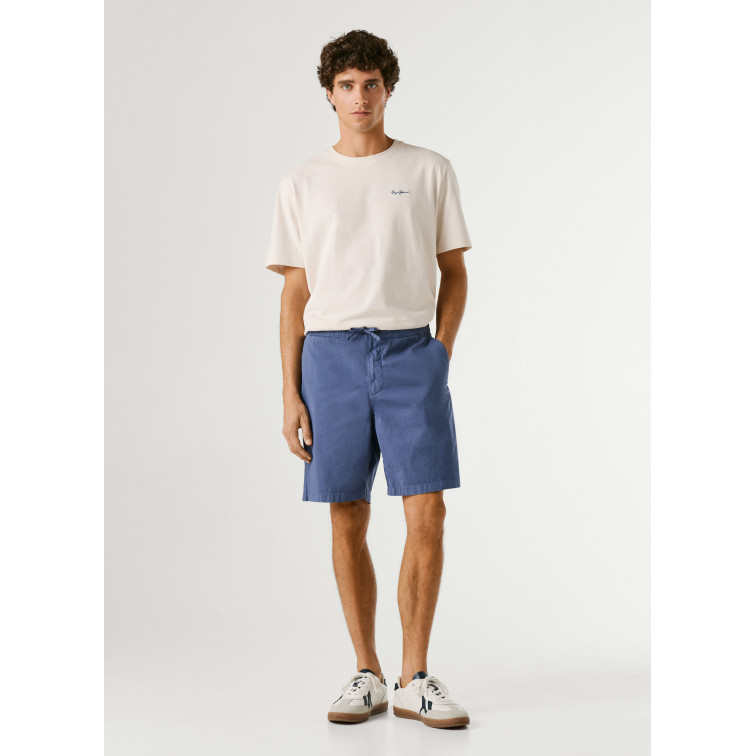 PANTALÓN CORTO HOMBRE  PEPE JEANS RELAXED PULL ON POPLIN SHORT