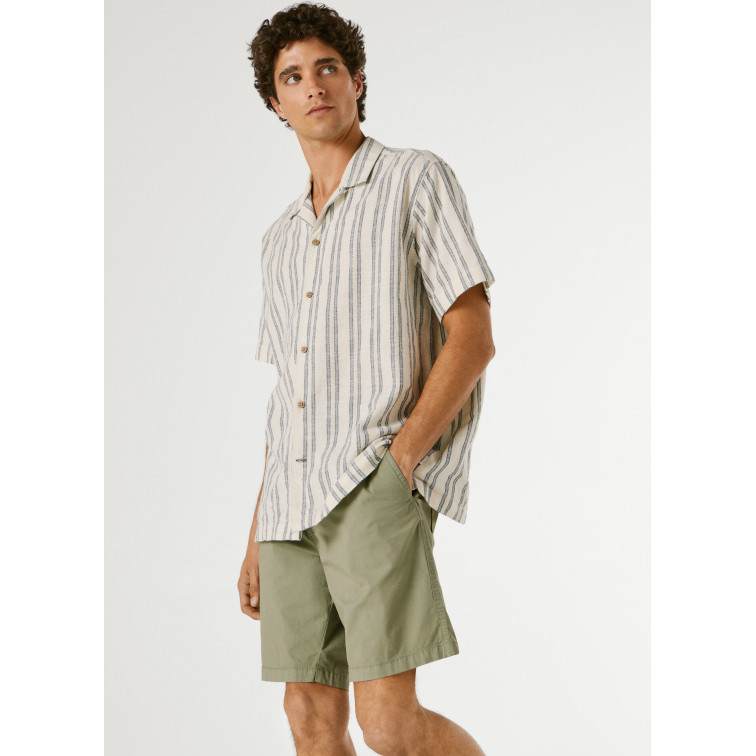 PANTALÓN CORTO HOMBRE  PEPE JEANS RELAXED PULL ON POPLIN SHORT