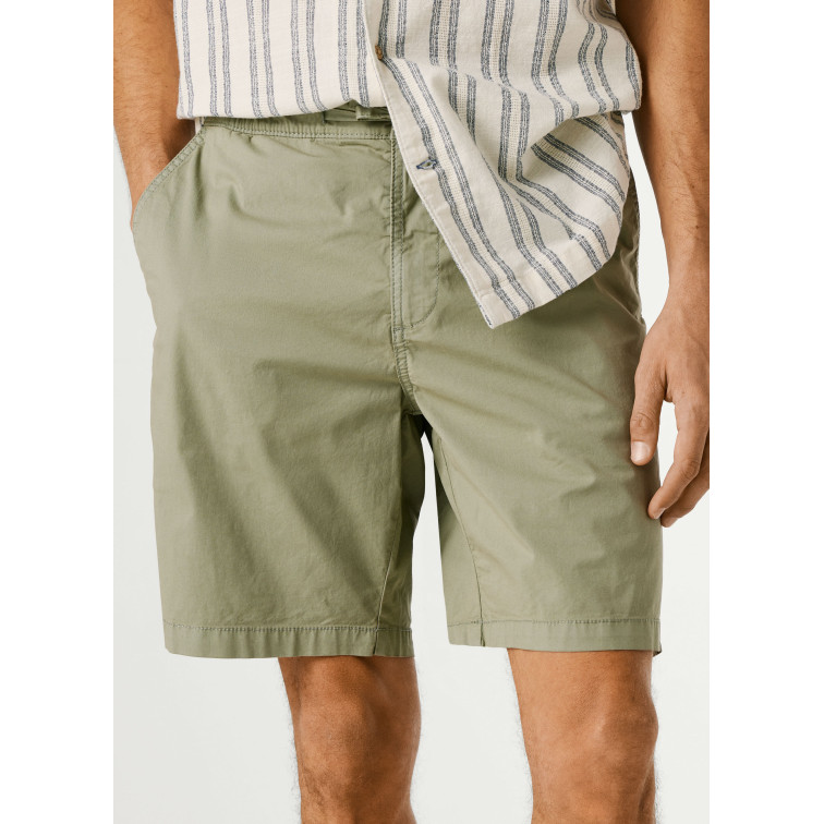 PANTALÓN CORTO HOMBRE  PEPE JEANS RELAXED PULL ON POPLIN SHORT