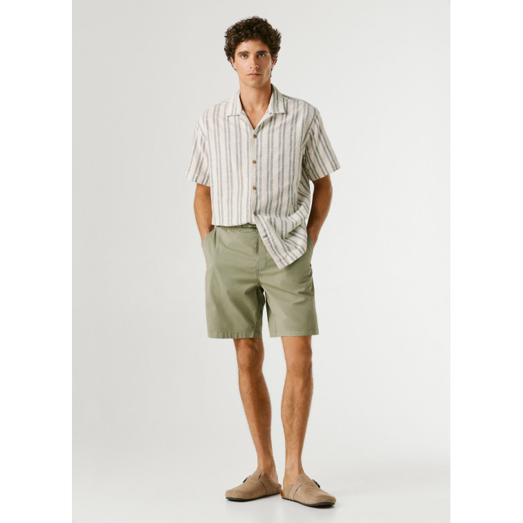 PANTALÓN CORTO HOMBRE  PEPE JEANS RELAXED PULL ON POPLIN SHORT