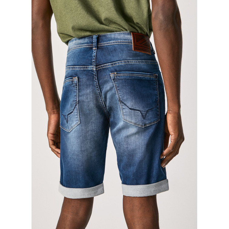 PANTALÓN CORTO HOMBRE  PEPE JEANS JACK SHORT DARK