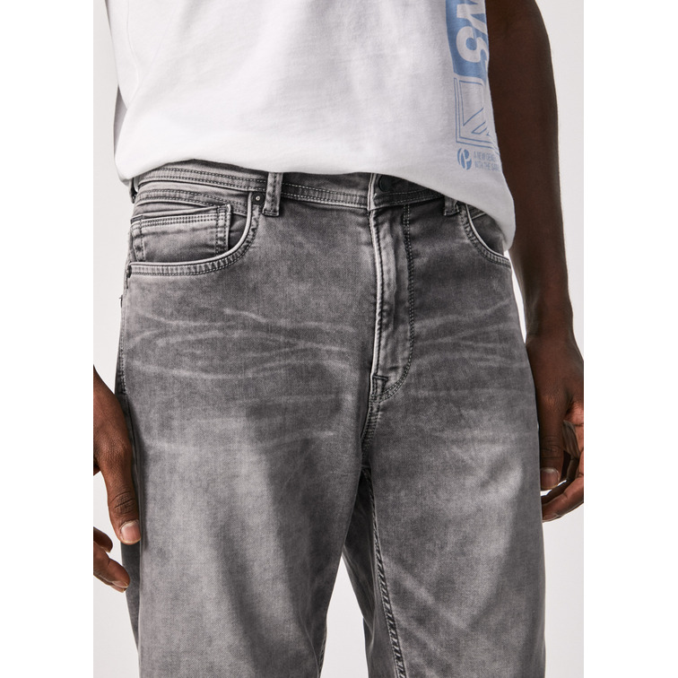 PANTALÓN CORTO HOMBRE  PEPE JEANS JACK SHORT GREY