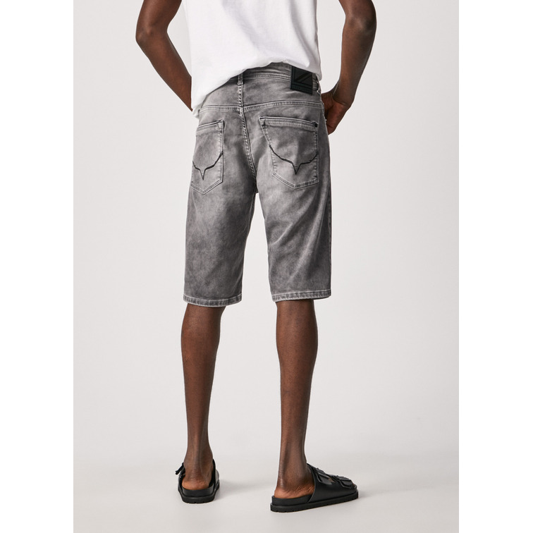PANTALÓN CORTO HOMBRE  PEPE JEANS JACK SHORT GREY