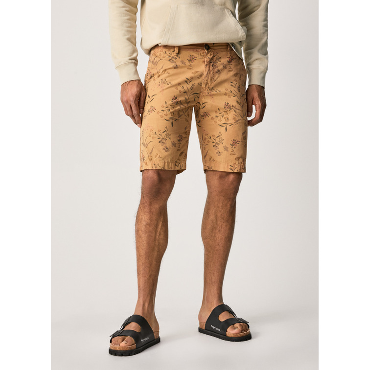 PANTALÓN CORTO HOMBRE  PEPE JEANS MC QUEEN SHORT GARDEN