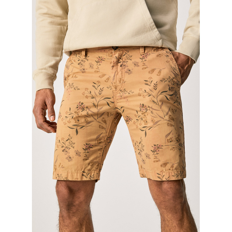 PANTALÓN CORTO HOMBRE  PEPE JEANS MC QUEEN SHORT GARDEN