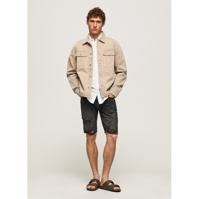 BERMUDA VAQUERA ROTOS HOMBRE PEPE JEANS STANLEY