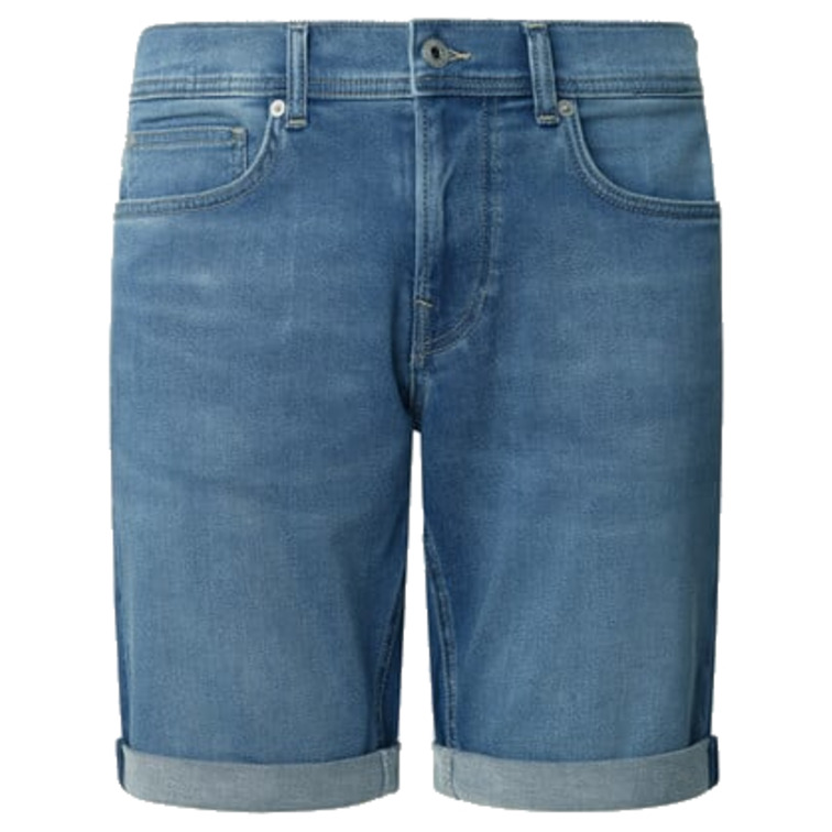PANTALÓN CORTO VAQUERO HOMBRE PEPE JEANS GYMDIGO FIT SLIM