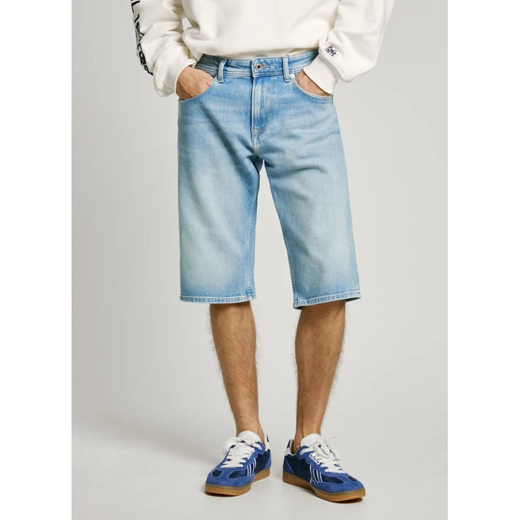 PANTALÓN CORTO HOMBRE  PEPE JEANS STRAIGHT SHORT CASH