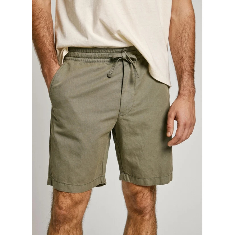 PANTALÓN CORTO HOMBRE  PEPE JEANS RELAXED LINEN SMART SHORTS