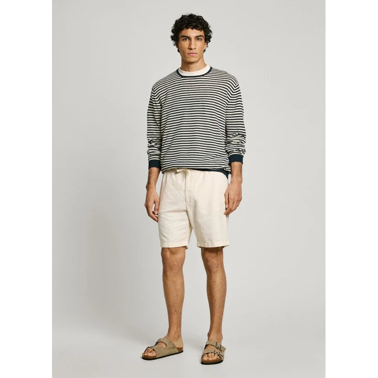 PANTALÓN CORTO HOMBRE  PEPE JEANS RELAXED LINEN SMART SHORTS