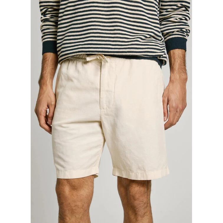 PANTALÓN CORTO HOMBRE  PEPE JEANS RELAXED LINEN SMART SHORTS