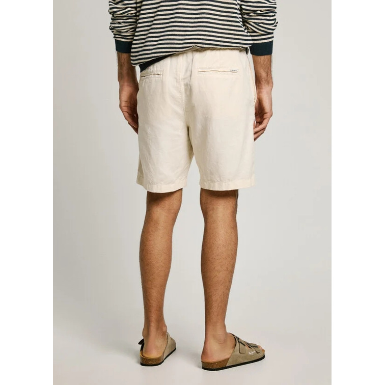PANTALÓN CORTO HOMBRE  PEPE JEANS RELAXED LINEN SMART SHORTS