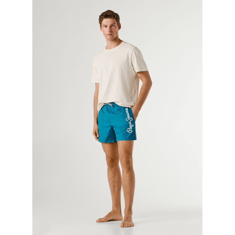 BAÑADOR HOMBRE  PEPE JEANS LOGO SWIMSHORT