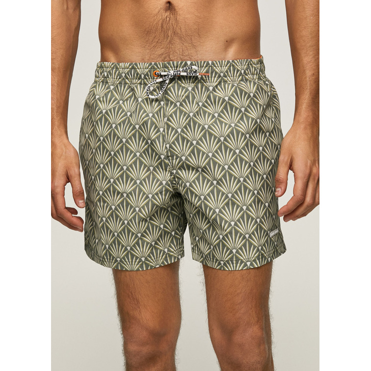 BAÑADOR BERMUDA ESTAMPADO FLORAL HOMBRE PEPE JEANS FOLK