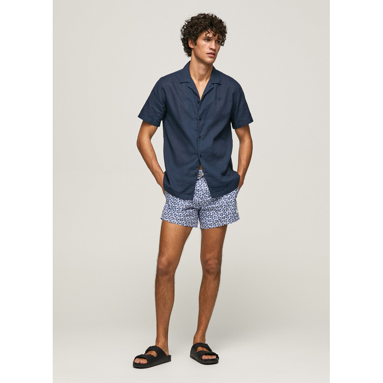 BAÑADOR BERMUDA LOGO ESTAMPADO HOMBRE PEPE JEANS FERDI