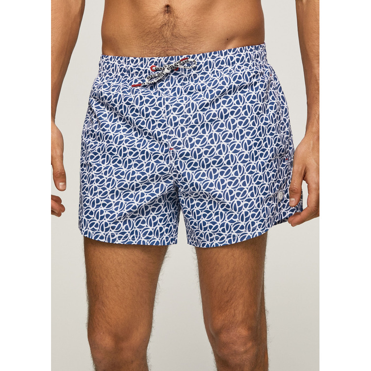 BAÑADOR BERMUDA LOGO ESTAMPADO HOMBRE PEPE JEANS FERDI